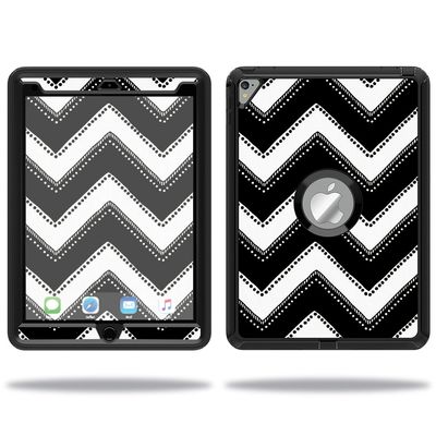 MightySkins Skin Compatible with OtterBox Defender Apple iPad Pro 9.7 Case wrap Cover Sticker Skins Chevron Style