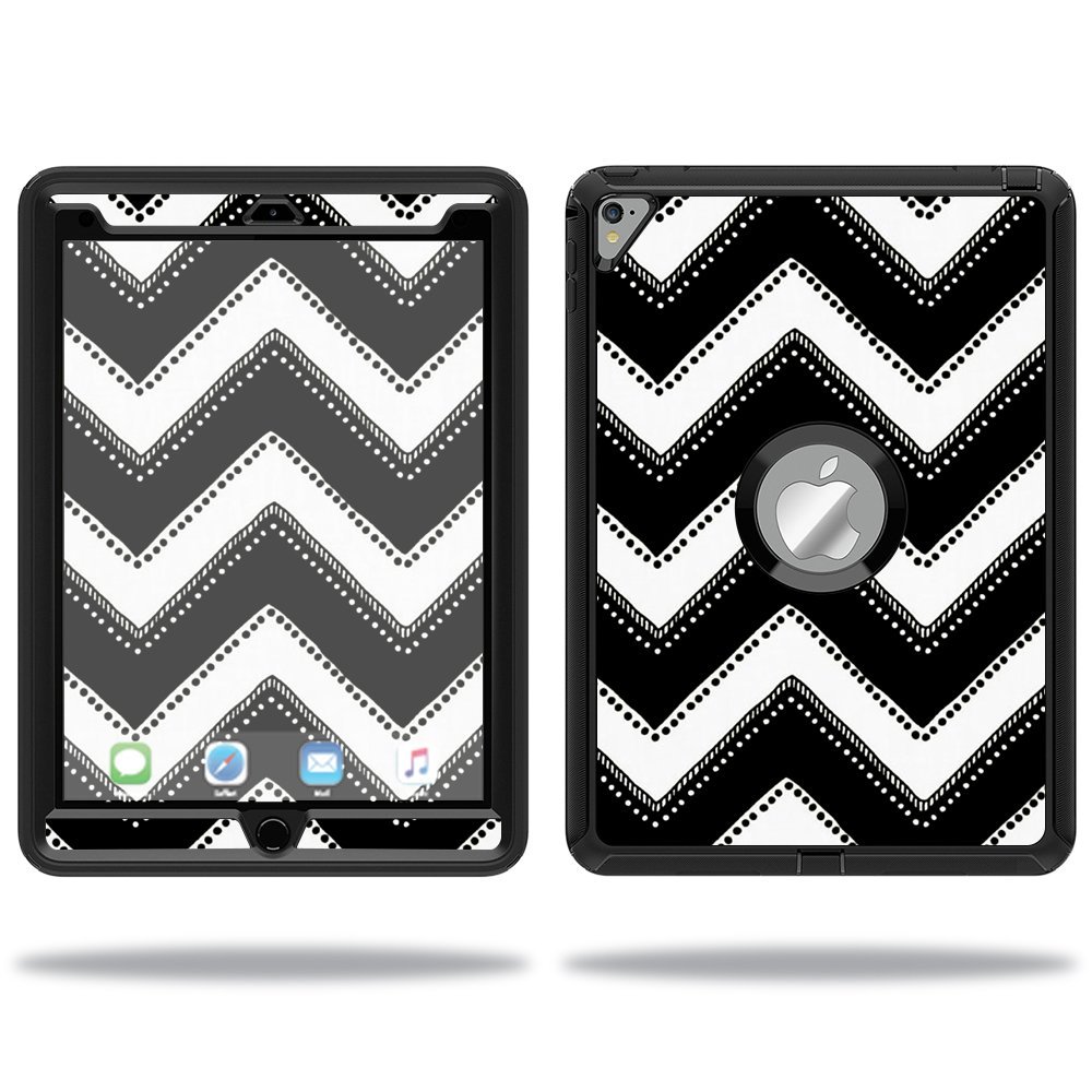 MightySkins Skin Compatible with OtterBox Defender Apple iPad Pro 9.7 Case wrap Cover Sticker Skins Chevron Style