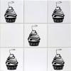 20 Set CUPCAKE Cherry Wall Art Stickers Vinyl Decal Mural Kitchen Nursery Decor Vinyl Wall Art view 1