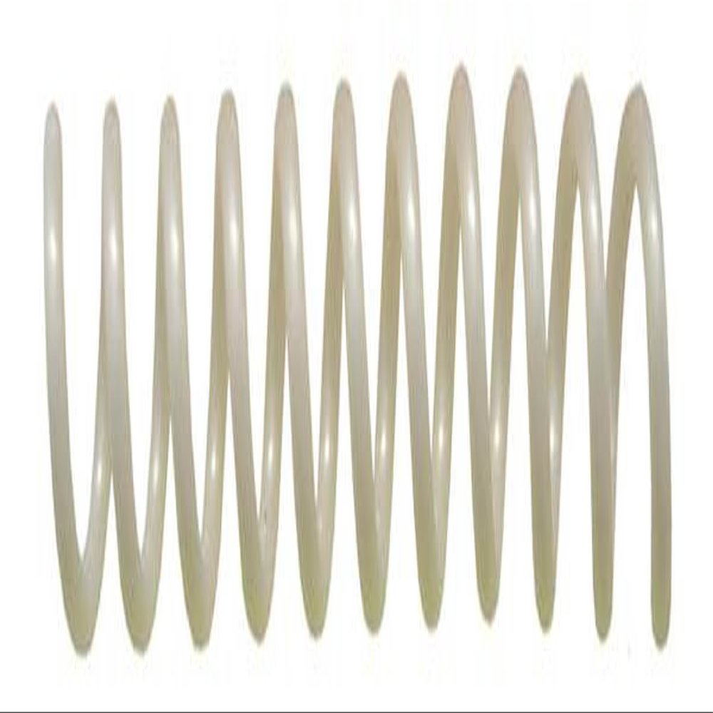 Spiral Binding Coils 6mm x 305mm (1/4 x 12-inch) 4:1 [pk of 100] Color: Pearl (PMS Cool Grey 1 C)