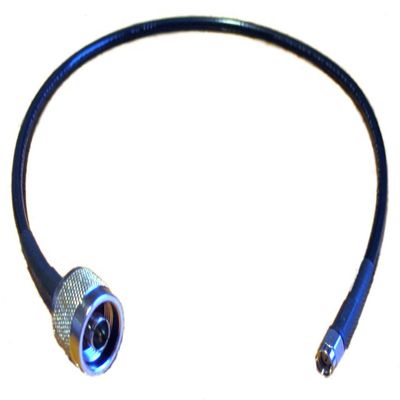 3ft Reverse Polarity SMA Male to N Male RG58 Antenna Pigtail