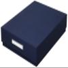 TAKEMEKI Tool Box, Inner Dimensions, 8.7 x 11.4 x 2.4 inches (220 x 290 x 60 mm), Navy x Argyle, Storage Box, Large Size B5 view 1