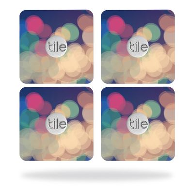 MightySkins Skin Compatible with Tile Slim Key Finder (4 Pack) wrap Cover Sticker Skins Focus