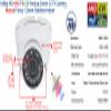 Evertech 8 Pcs. 1080P High Resolution Outdoor Indoor Day Night Vision Dome Security Camera with 2.8-12mm Manual Zoom Lens view 3