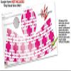 Boxed Fushia Hot Pink - Decal Style Skin Wrap fits Google Home Original (Google Home NOT Included) view 3