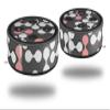Skin Wrap Decal Set 2 Pack for Amazon Echo Dot 2 - Locknodes 04 Pink (2nd Generation ONLY - Echo NOT Included) view 1