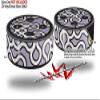 Skin Wrap Decal Set 2 Pack for Amazon Echo Dot 2 - Locknodes 03 Lavender (2nd Generation ONLY - Echo NOT Included) view 2