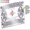 Skin Wrap Decal Set 2 Pack for Amazon Echo Dot 2 - Locknodes 03 Lavender (2nd Generation ONLY - Echo NOT Included) view 3