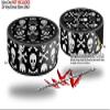 Skin Wrap Decal Set 2 Pack for Amazon Echo Dot 2 - Skull and Crossbones Pattern (2nd Generation ONLY - Echo NOT Included) view 2