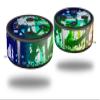 Skin Wrap Decal Set 2 Pack for Amazon Echo Dot 2 - Rainbow Graffiti (2nd Generation ONLY - Echo NOT Included) view 1