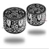 Skin Wrap Decal Set 2 Pack for Amazon Echo Dot 2 - Gothic Punk Pattern (2nd Generation ONLY - Echo NOT Included) view 1