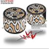 Skin Wrap Decal Set 2 Pack for Amazon Echo Dot 2 - Locknodes 03 Peach (2nd Generation ONLY - Echo NOT Included) view 2