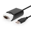 USBGear USB 2.0 to Serial RS232/422/485 Adapter w/FTDI Chip, Surge Protection, LED Diagnostics, User Configurable DIP Switch view 1