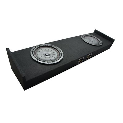 American Sound Connection ASC FTB2X10-15CREW Compatible with Ford F150 2015-2025 Super Crew Dual 10" Sub Box Subwoofer Enclosure and 43CVT104 10" Sub CompVT CVT10 400W RMS 4 Ohm SVC Subwoofer
