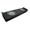 American Sound Connection ASC FTB2X10-15CREW Compatible with Ford F150 2015-2025 Super Crew Dual 10" Sub Box Subwoofer Enclosure and 43CVT104 10" Sub CompVT CVT10 400W RMS 4 Ohm SVC Subwoofer view 1