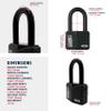 ABUS 37/55MB50 KA Granit Alloy Steel Padlock Keyed Alike (Code 5544653) view 4