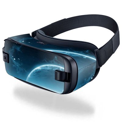 MightySkins Skin Compatible with Samsung Gear VR (2016) wrap Cover Sticker Skins Outer Space