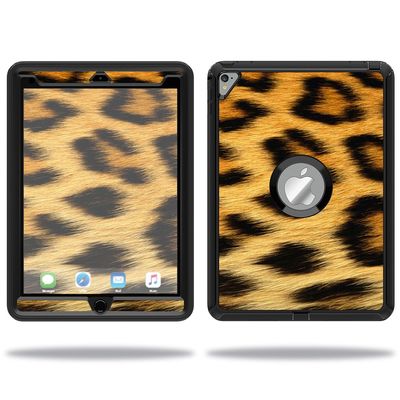 MightySkins Skin Compatible with OtterBox Defender Apple iPad Pro 9.7 Case wrap Cover Sticker Skins Cheetah