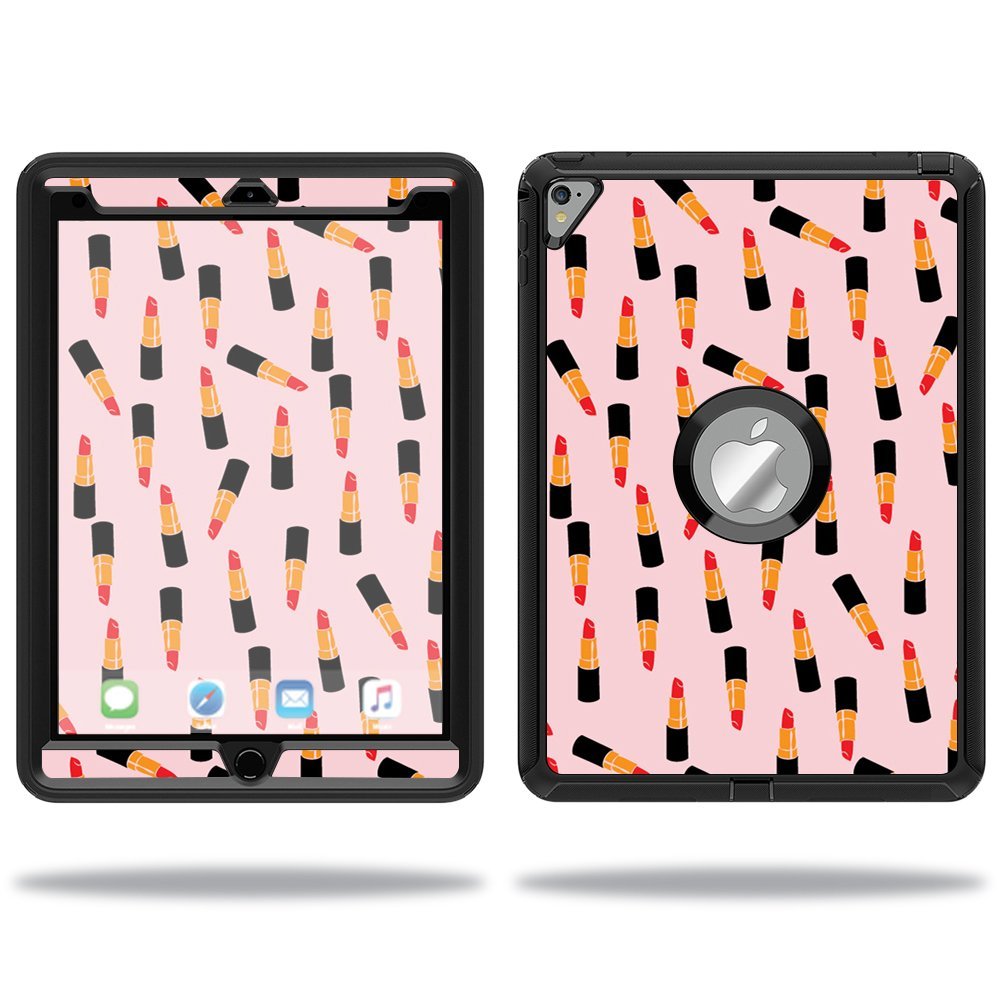 MightySkins Skin Compatible with OtterBox Defender Apple iPad Pro 9.7 Case wrap Cover Sticker Skins Lipstick Pattern