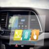 Universal Trimmable Screen Protector for All Mercede-Benz Navigation (3-Pack), Anti-Glare and Anti Finger Print, 8 x 7 inches view 1