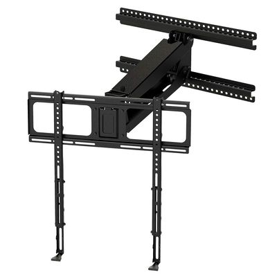MantelMount- MM340 Above Fireplace Pull Down TV Mount- Televisions 44" to 80" Up to 90 lbs - Safe Auto-Adjusting TV Mounts - Patented Motion Stops, Handles, Balancing Technology - Superior Steel