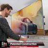 MantelMount- MM340 Above Fireplace Pull Down TV Mount- Televisions 44" to 80" Up to 90 lbs - Safe Auto-Adjusting TV Mounts - Patented Motion Stops, Handles, Balancing Technology - Superior Steel view 4