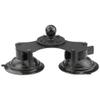RAM Mounts Twist-Lock Dual Suction Cup Base with Ball RAM-B-189B-202U with B Size 1" Ball view 1