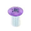 Unix USB 0930 Spare Bolts, Unloosening Bolts, Notch Bolts, 0.2 inches (6 mm), Diameter 0.2 inches (8 mm), Pack view 2