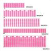 DIYAH Auto Sound Music Beat Activated Car Stickers Equalizer Glow LED Light Audio Voice Rhythm Lamp 90cm X 25cm / 3FT X 5/6FT (Pink) view 3