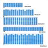 DIYAH Auto Sound Music Beat Activated Car Stickers Equalizer Glow LED Light Audio Voice Rhythm Lamp 90cm X 25cm / 3FT X 5/6FT (Blue) view 4