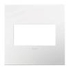 Legrand Adorne White 2 gang Thermoplastic GFCI/Rocker Wall Plate 1 pk view 1