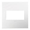 Legrand Adorne White 2 gang Thermoplastic GFCI/Rocker Wall Plate 1 pk view 2