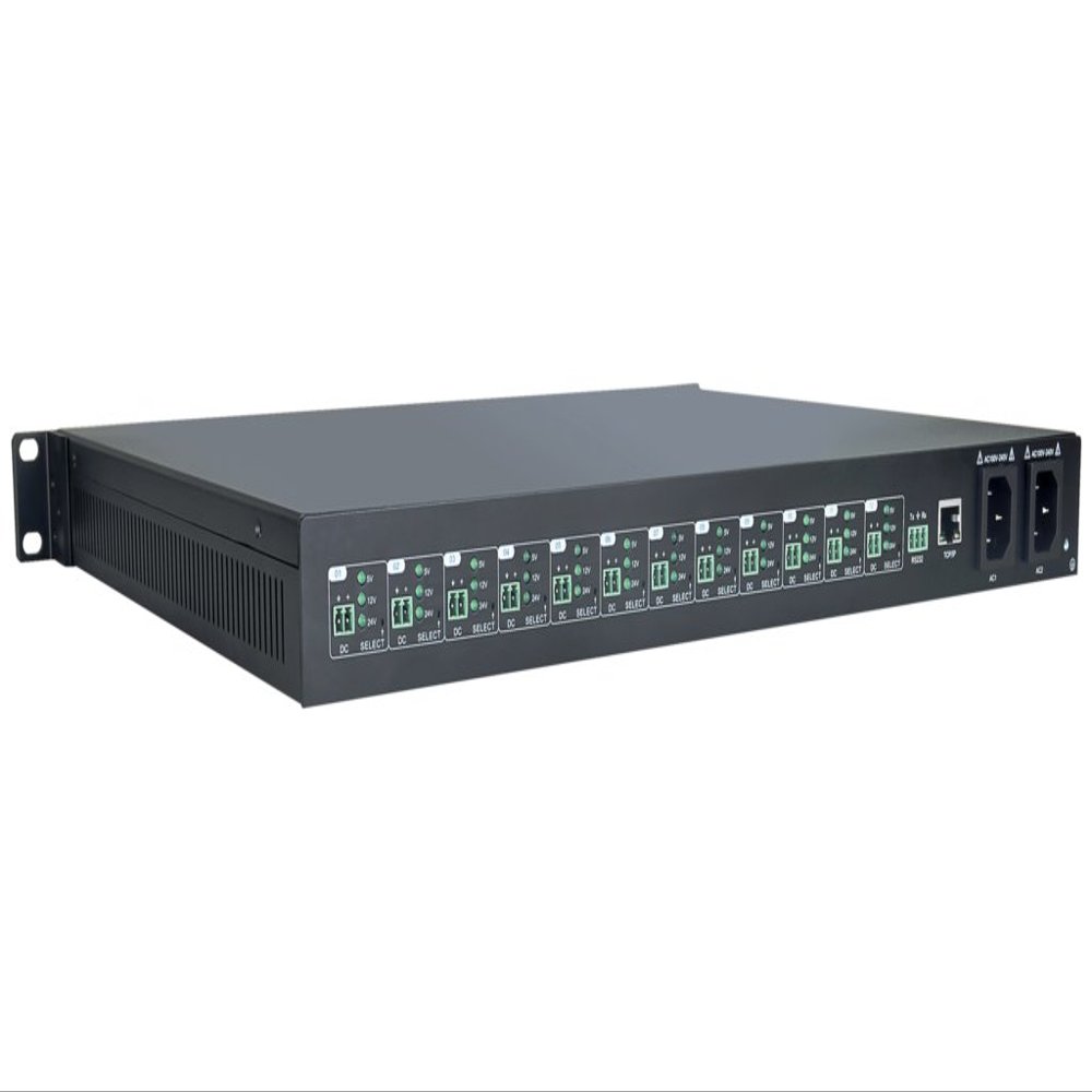 TechLogix Networx TL-RKPS-01 12 Port Rack Mount Power HUB
