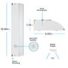 Enbrighten 12 Inch Premium Front Phase LED Under Cabinet Light Fixture view 3