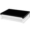 LIHIT LAB Desktop Stand with Drawer, 9.8 x 15.4 x 3.9 Inches, Black (A7341-24) view 1