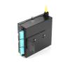 Black Box Wallmount Mini DIN Rail Fiber Enclosure, 1-Slot Adapter view 4