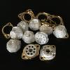 100Pcs 8Pin Ceramic Vacuum Tube Socket Valve Base Fr KT88 6550 EL34A Gold Plated view 1