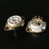 100Pcs 8Pin Ceramic Vacuum Tube Socket Valve Base Fr KT88 6550 EL34A Gold Plated view 3