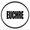 3" Printed Euro Style Oval Euchre Decal Sticker dcor Great Size for Mug Phone case Hard Hats and Helmets. view 1