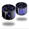 Skin Wrap Decal Set 2 Pack for Amazon Echo Dot 2 - Sheets (2nd Generation ONLY - Echo NOT Included) view 1