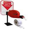 Alzatex Take-a-Number System w/ 2-Digit Ticket Number w/Voice Announce for Waiting Line Management view 3