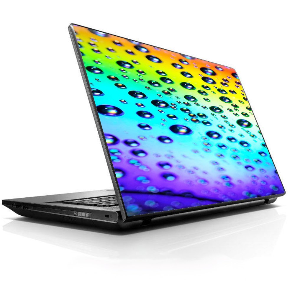 15 15.6 inch Laptop Notebook Skin Vinyl Sticker Cover Decal Fits 13.3" 14" 15.6" 16" HP Lenovo Apple Mac Dell Compaq Asus Acer/Rainbow Water Drops