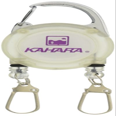 Kahara Japan TWP-CL KJ Twin Pin-on Reel, Clear
