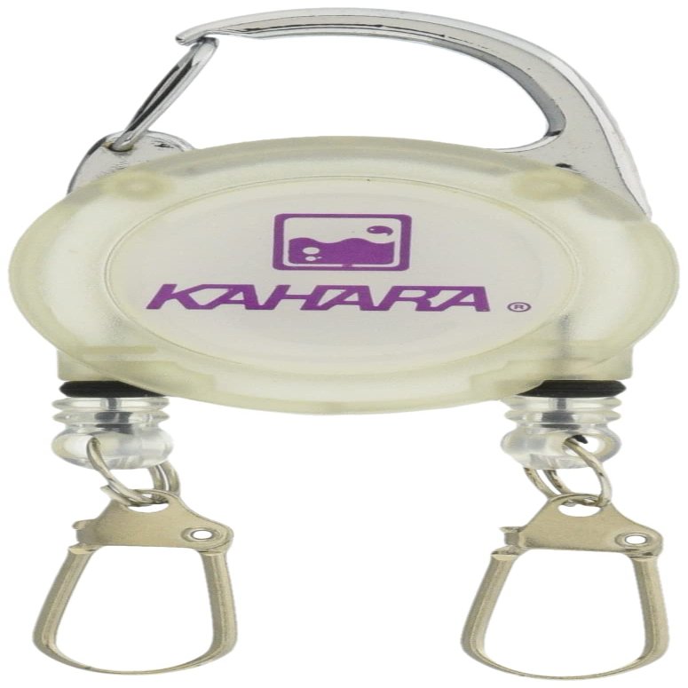 Kahara Japan TWP-CL KJ Twin Pin-on Reel, Clear