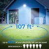 CINOTON 26W LED Wall Pack Light with Dusk to Dawn Sensor, 3000LM [100-277Vac] LED Wall Lights IP65 Waterproof Outdoor Security Flood Lighting for Garage Warehouse Garden 5000K-Daylight 1 Pack view 4