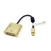 Rotronic ROLINE Gold Mini Displayport DVI Adapter with Cable | Mini-DP St - DVI Bu | 0.10 m view 2