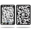 MightySkins Skin Compatible with OtterBox Defender Apple iPad Pro 9.7 Case wrap Cover Sticker Skins Swirly Black view 1