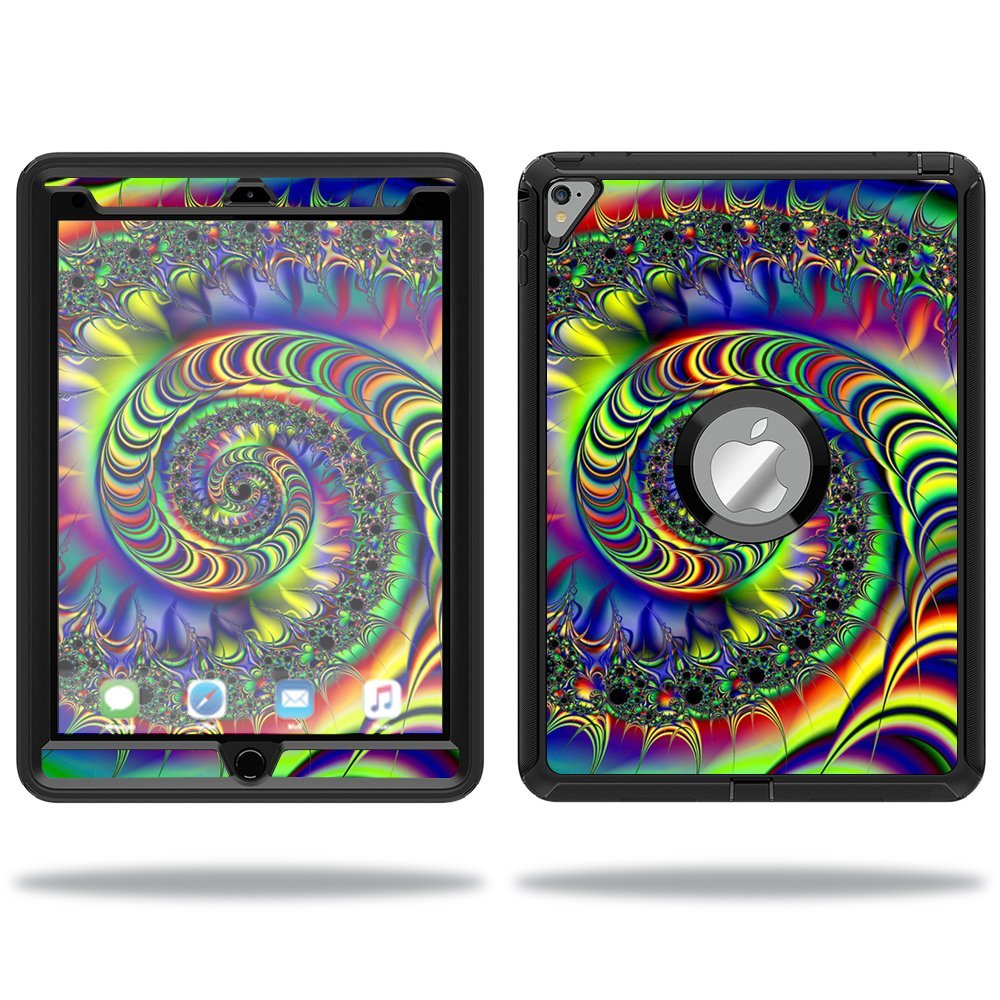 MightySkins Skin Compatible with OtterBox Defender Apple iPad Pro 9.7 Case wrap Cover Sticker Skins Acid