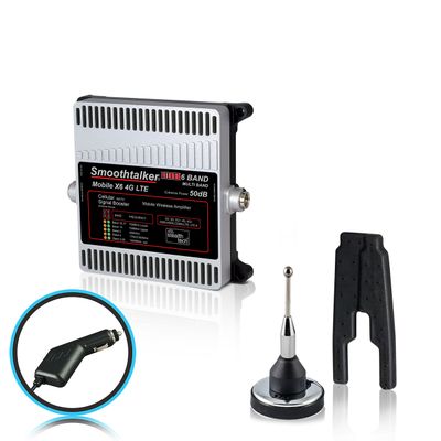 Smoothtalker Mobile X6 50db 4G LTE Cell Phone Signal Booster, for Car & Truck, Boosts 4G LTE Cell Signals