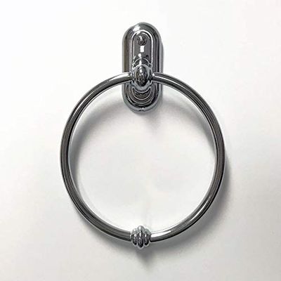 Wood Technology Towel Ring in Polished Chrome